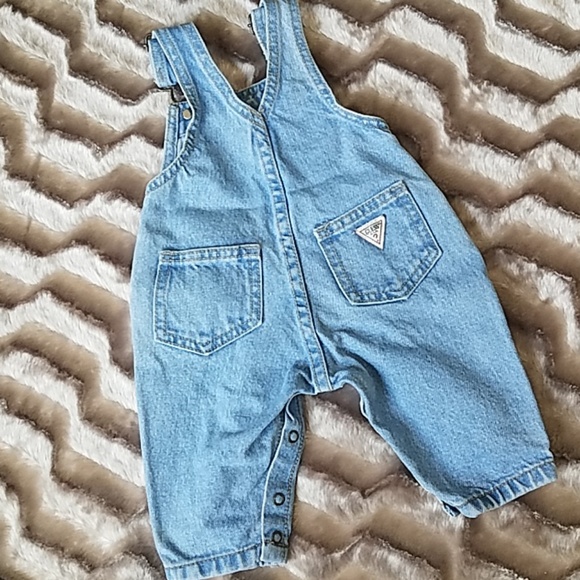 vintage baby guess overalls